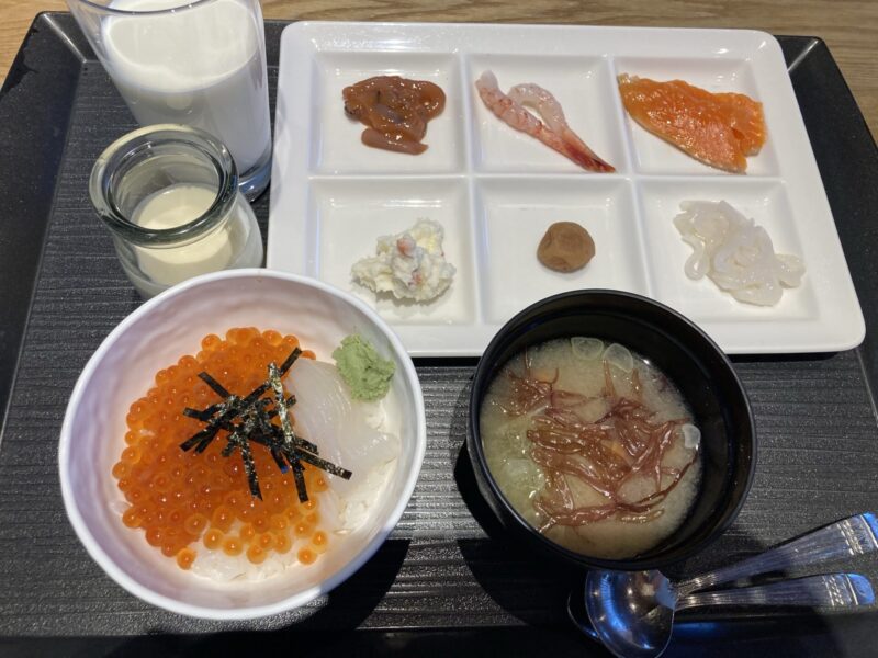 函館国際ホテル　朝食バイキング　一例
