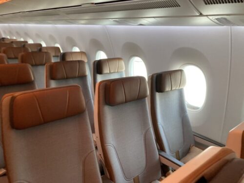 スターラックス航空　A350　エコノミークラス　シート