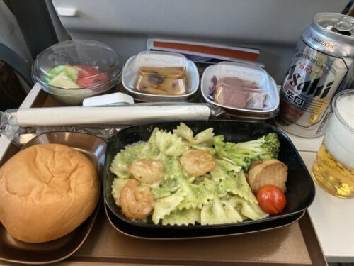 スターラックス航空　機内食　エコノミークラス