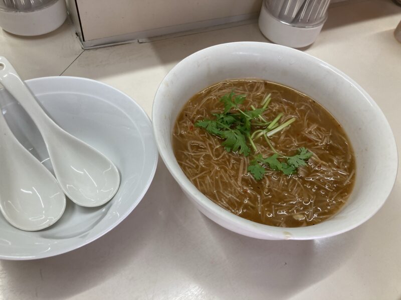 台湾料理「瑞鳳」麺線（メンシェン）
