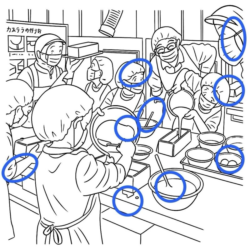 日経間違い探し　長崎篇